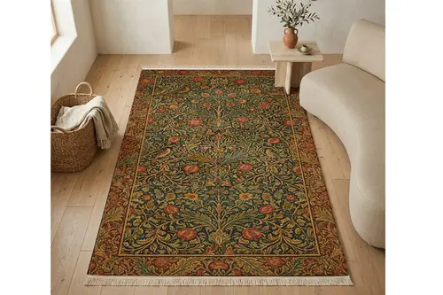 Bereket Ağacı Dokuma Taban Halı, 626 Yng 80X150 Cm
