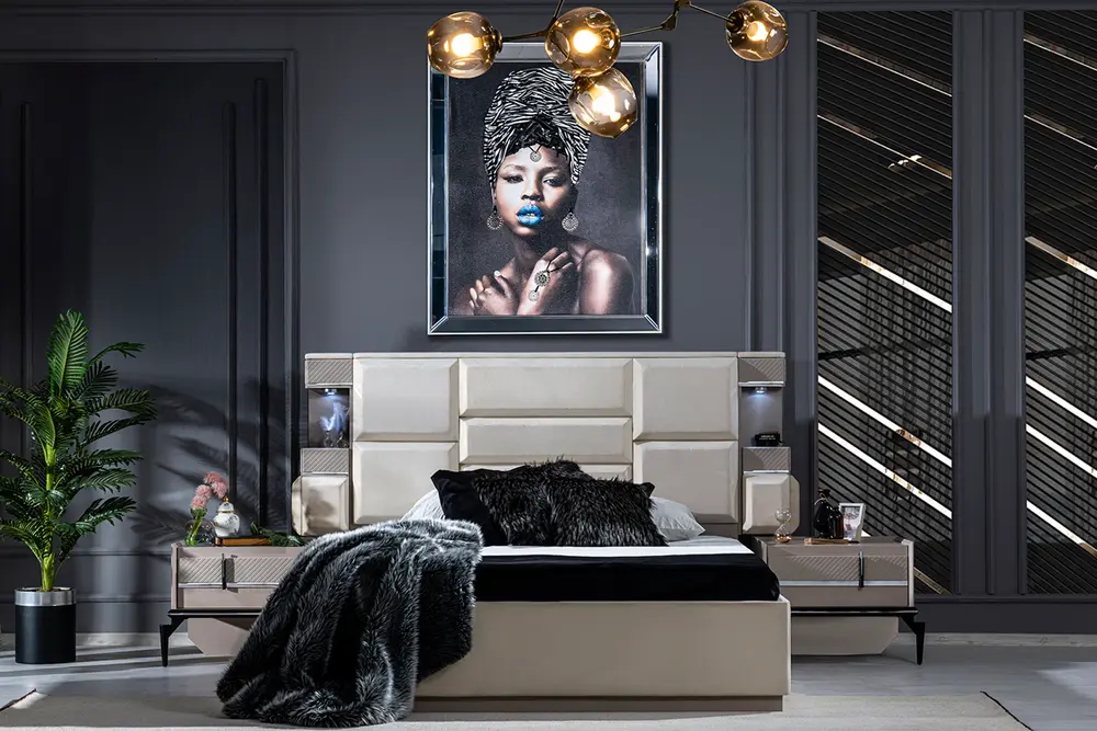 Safir Bazalı Karyola, 160X200