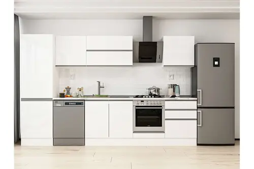 Alvinka 320X210 Cm Mutfak Dolabı, Mb E80B60S60 2 Beyaz Suntalam