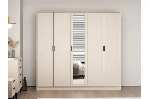 Prime 5 Kapaklı Gardırop, Kumtaşı