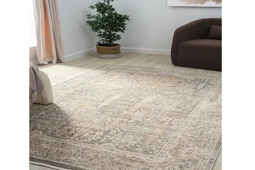 Perus Antibakteriyel Dokuma Halı, Bej 10202 80X300 Cm