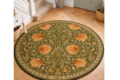 Somon Sarmaşık Dokuma Taban Halı, 600 Yng 80X80 Cm