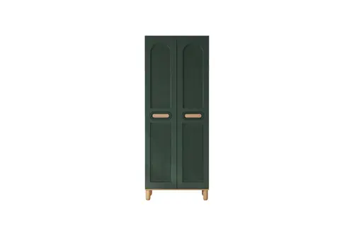 Sofya Mdf Gardırop, Yeşil, 2 Kapaklı