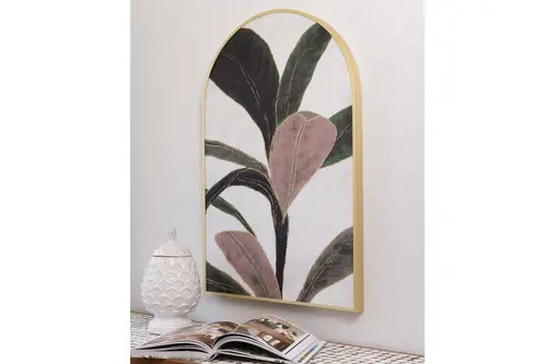 The Mia Botanic Leaf Tablo, 60X90 Cm