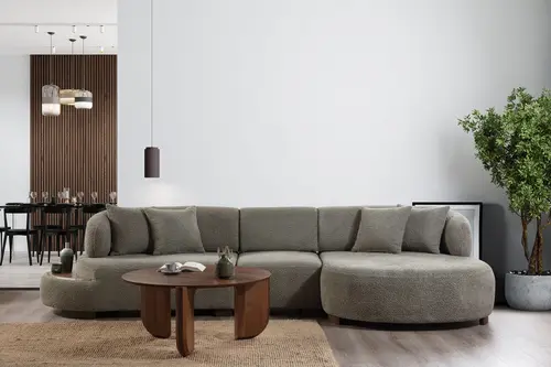 Velora Köşe Koltuk, Sol, Showroom Kumaş Değişimli