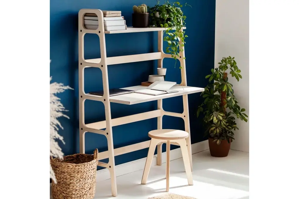 Woodesk Harmonia Ahşap Çalışma Masası, Natural Renk