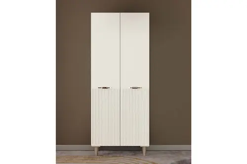 Alina %100 Mdf Gardırop, Aytaşı, 2 Kapaklı