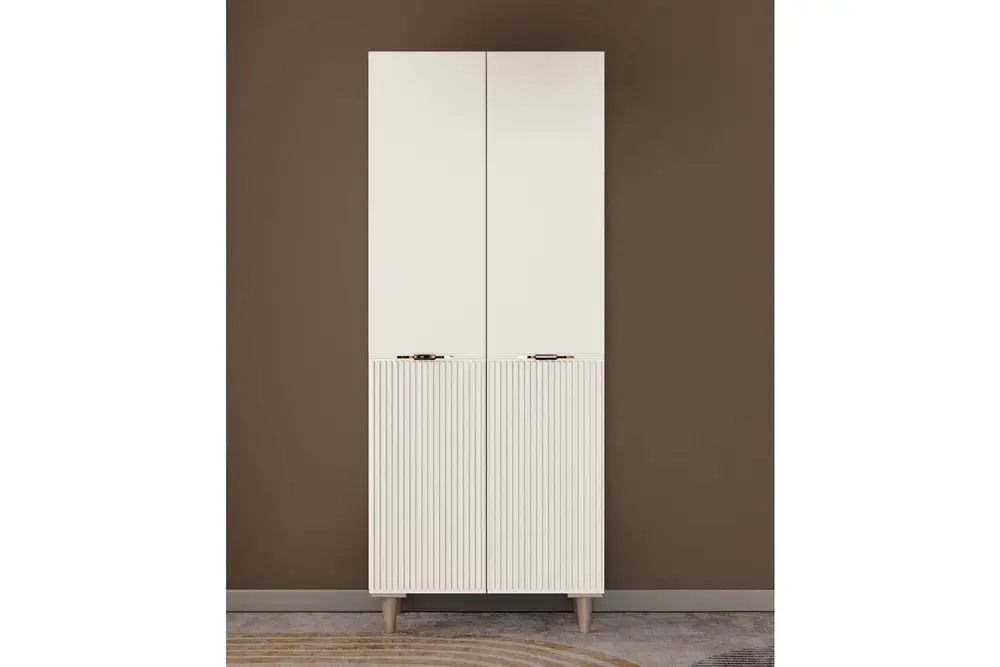 Alina %100 Mdf Gardırop, Aytaşı, 2 Kapaklı