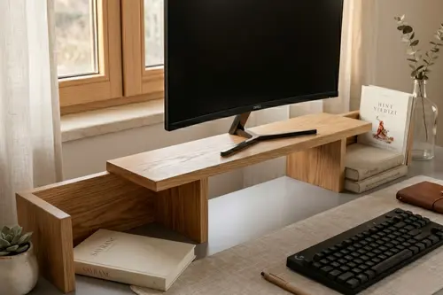 Lagomini Up Monitör Yükseltici, Meşe