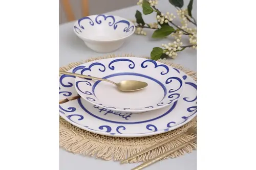 The Mia Palma Yemek Tabağı 6Lı Set 20 Cm