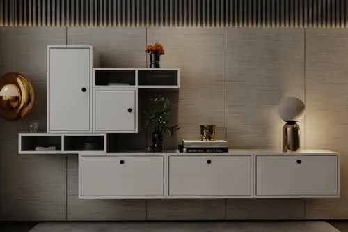 Consola Minimalist Tasarım Salon Konsolu