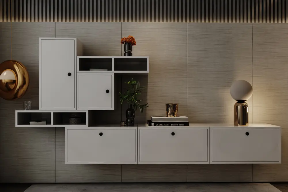 Consola Minimalist Tasarım Salon Konsolu