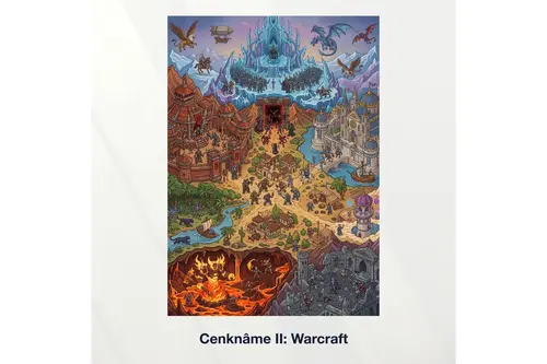 Miniaworks Cenknâme Iı: Warcraft Kanvas Tablo 21X30