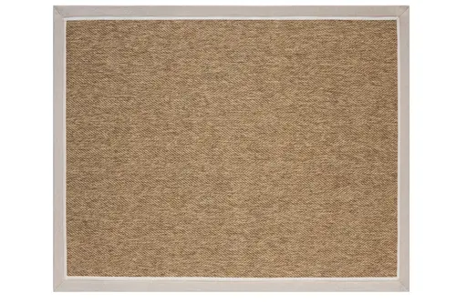 Çift Bordürlü Sisal Makine Halısı, Bej, 80X150