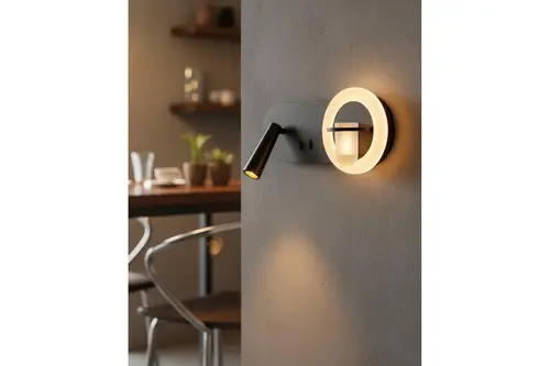Özcan Aydınlatma Step Led Yatay Okuma Lambalı Aplik Siyah Renk, 2723-06-19