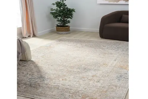 Perus Antibakteriyel Dokuma Halı, Bej 10205 80X150 Cm