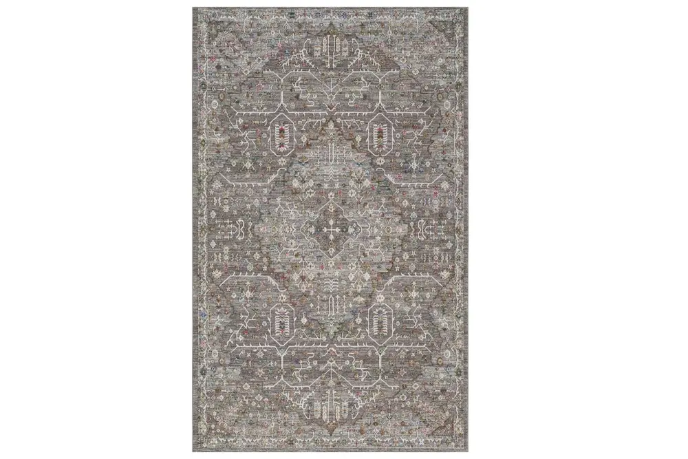 Spectrum Serisi Degrade İplik Silinebilir Vintage Premium Halı, 803 Renkli, 200X290