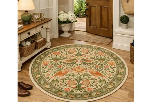 Soft Bülbül Dokuma Taban Halı, 605 Yng 80X80 Cm
