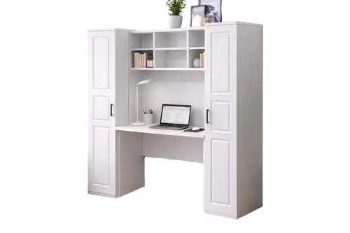 Merisa 2 Kitaplıklı Çalışma Masası, Beyaz
