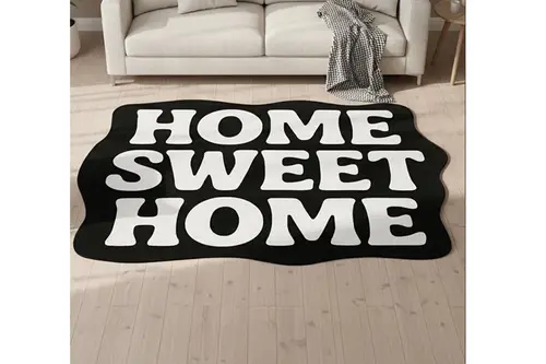 Home Sweet Home Dokuma Taban Halı, 441 Yng, 50X80 Cm