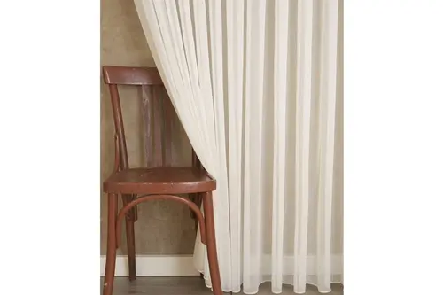 Massarelli Bolero Tül Krem 1-2,5 Orta Sık Pile 100X260