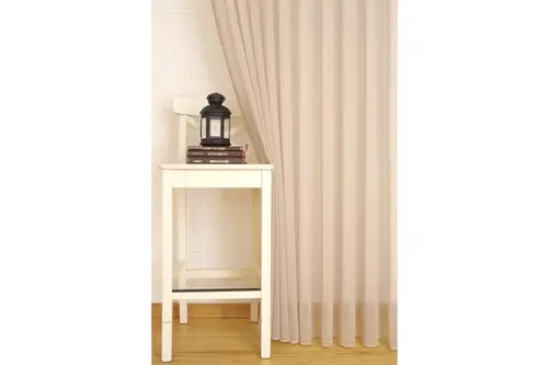 Massarelli Keten Tül Pudra Rengi 1-2 Seyrek Pile 100X260