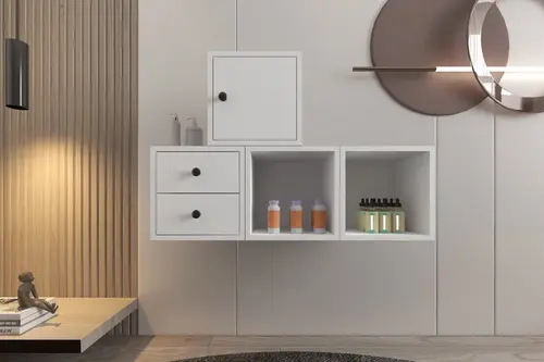Bk Çok Amaçlı Dolap, 2 Kapaklı, Nrg