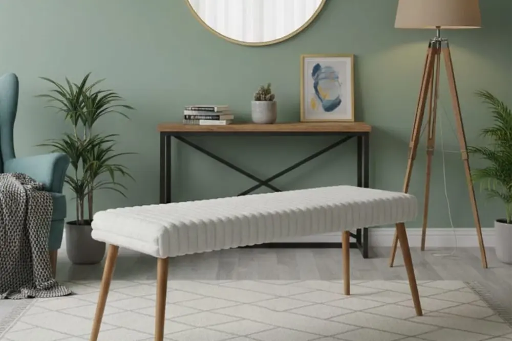 Rabbit Bench, Ahşap Ayak