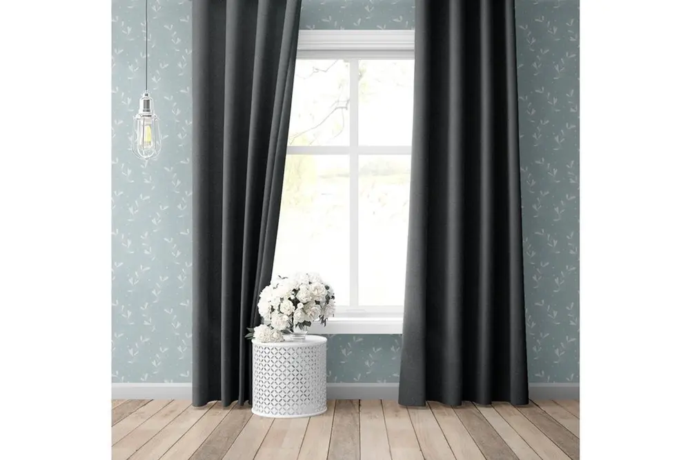 Etshome Antrasit Blackout Perde 140X260