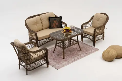 Lores İkili Bahçe Takımı, Rattan