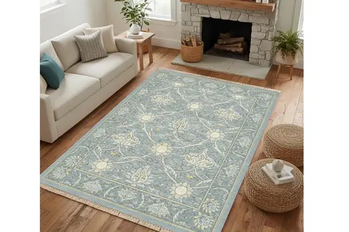 Buz Yolu Dokuma Taban Halı, 573 Yng 80X150 Cm