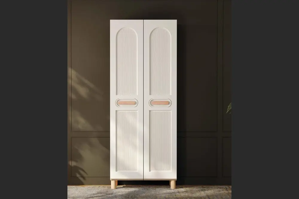 Zümrüt %100 Mdf Gardırop, Aytaşı, 2 Kapaklı