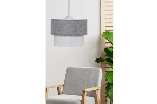 Evlight Pasta Sarkıt Avize, Gri