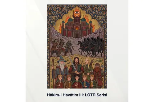 Miniaworks Hâkim-İ Havâtim Iıı: Lotr Serisi Kanvas Tablo 21X30