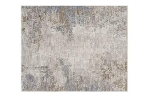 Vintage Eskitme Dokuma Makine Halısı, Mavi, 80X150, 10206