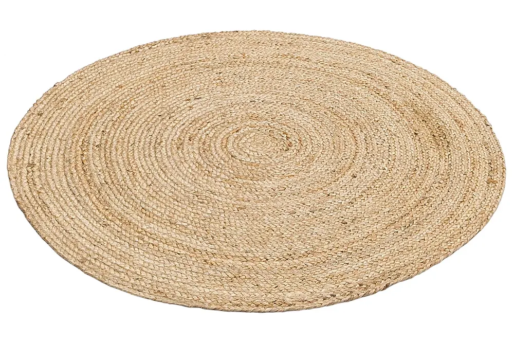 Yuni Jüt Halı, 01, Naturel, Q90