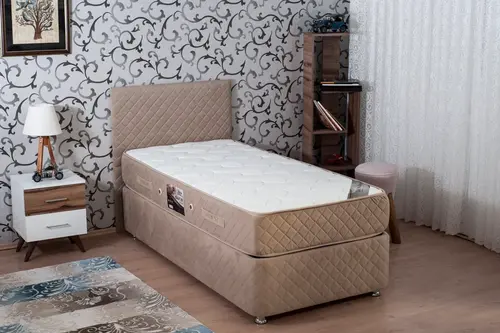Safir Full Pedsiz Yaylı Tek Kişilik Yatak, 90X190