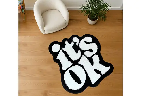 It İs Ok Temalı Dokuma Taban Halı, 300 Yng, 80X80 Cm