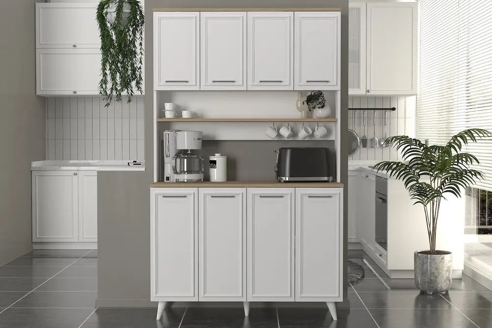 Potter Çok Amaçlı Dolap, 4 Kapaklı