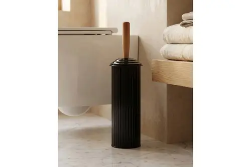 The Mia Stripe Tuvalet Fırçası, Siyah