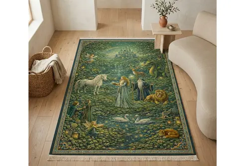 Elf Diyarı Dokuma Taban Halı, 631 Yng 80X150 Cm