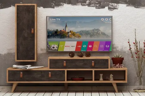 Esmob Betong Plus Joseph Tv Ünitesi, Meşe-Koyu Beton