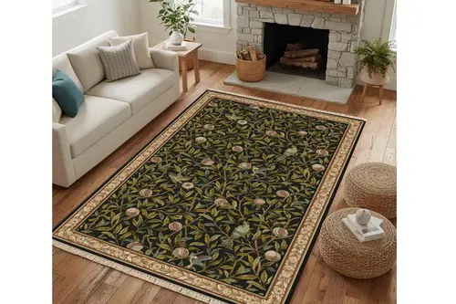 Ceviz Ağaçları Dokuma Taban Halı, 562 Yng 80X150 Cm