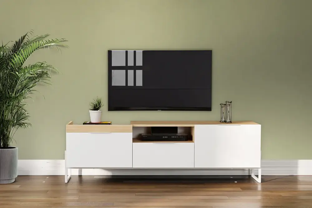 Hekla Tv Sehpası,3 Çekmeceli