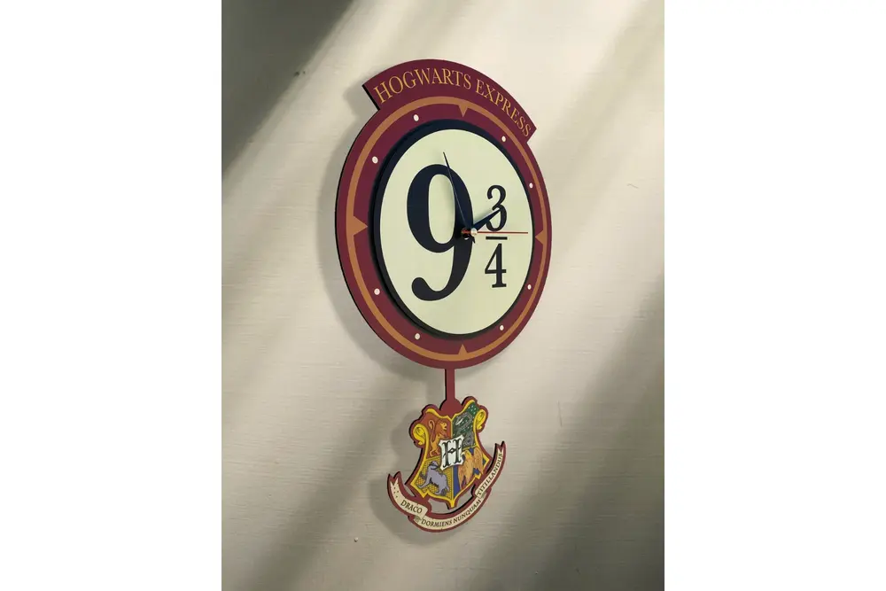 Hogwarts Express Iı Dekoratif Sarkaçlı Duvar Saati