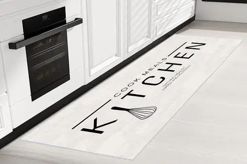 Dijital Baskı Kaymaz Yıkanabilir Mutfak Halısı, R2054 Sd52080X150 Cm