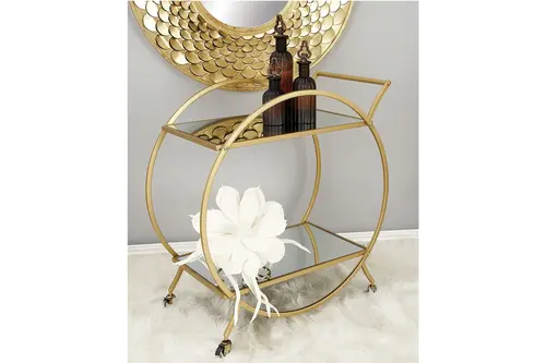 Dorka Gold Metal Servis Arabası