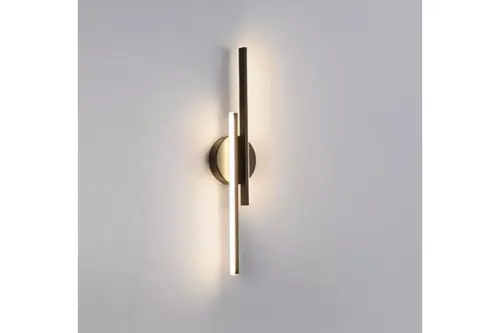 Nordik Line Dışa Işık Veren Aplik, Siyah, 20X10 Mm