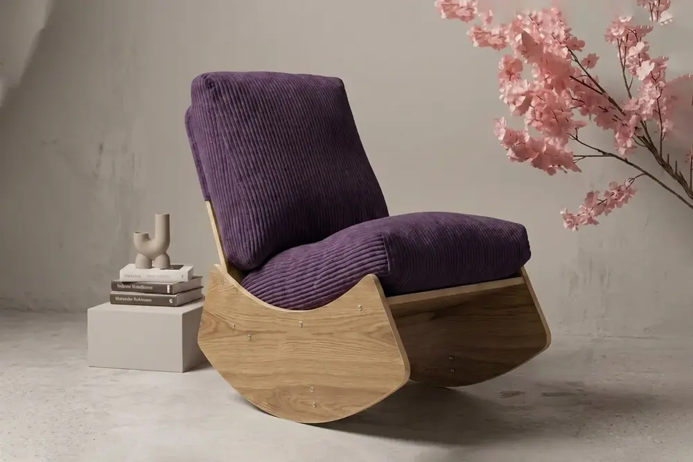 Comfort Sallanır Koltuk, Mor
