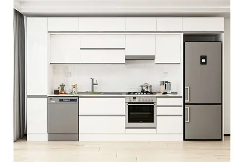 Alvinka 380X240 Cm Mutfak Dolabı, Mbb E90B40S50 1 Beyaz Suntalam